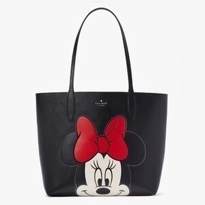 🧜‍♀️NWT. KATE SPADE X DISNEY Reversible Minnie Tote W/Detachable